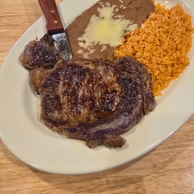 Ribeye Steak.