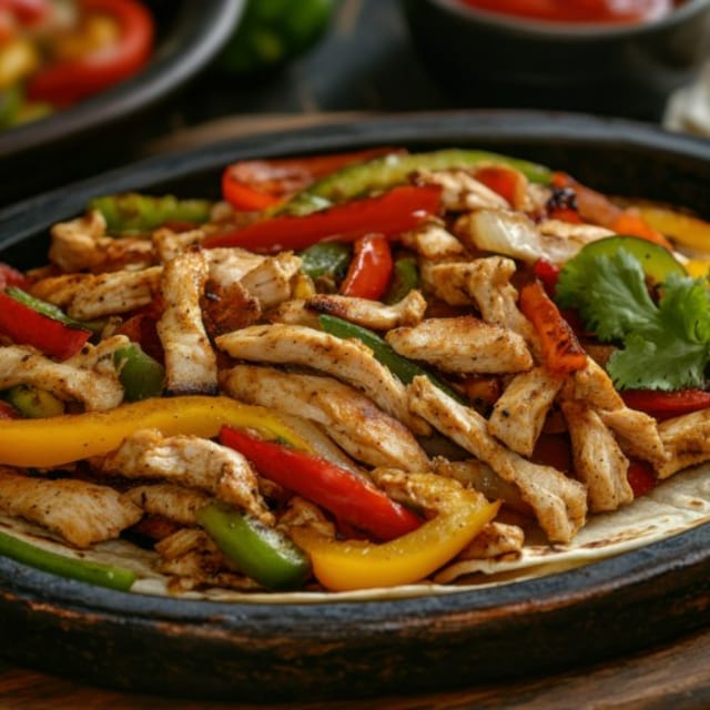 Chicken Fajitas.