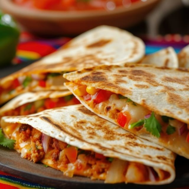 Chicken Quesadilla.