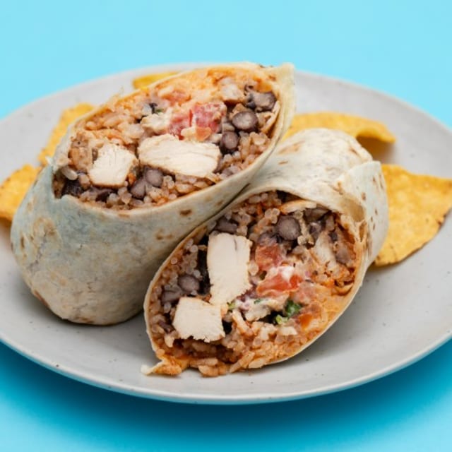 2 Beef Burritos.