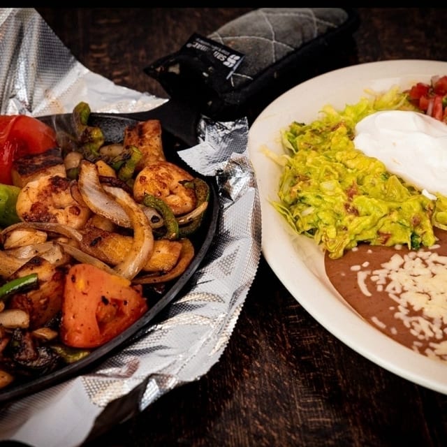 Steak & Chicken Fajitas.
