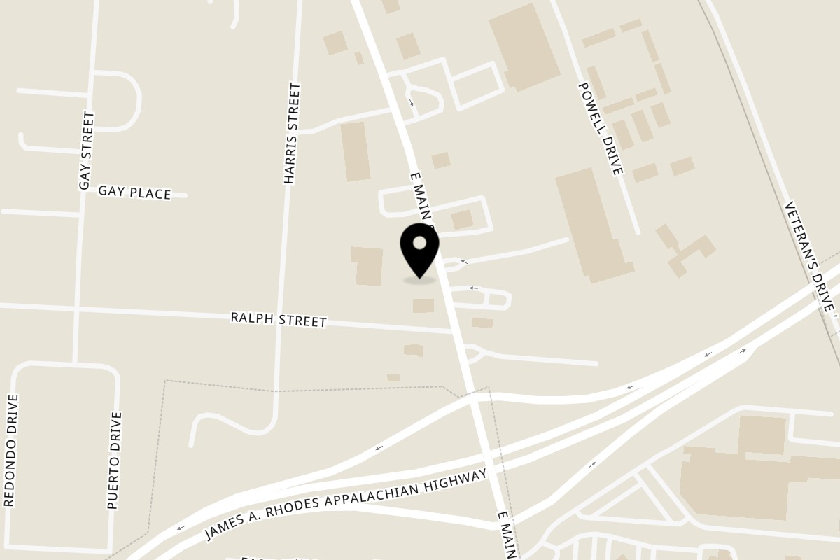 Map showing the location of Toro Loco Jackson on 791 East Main Street in Jackson